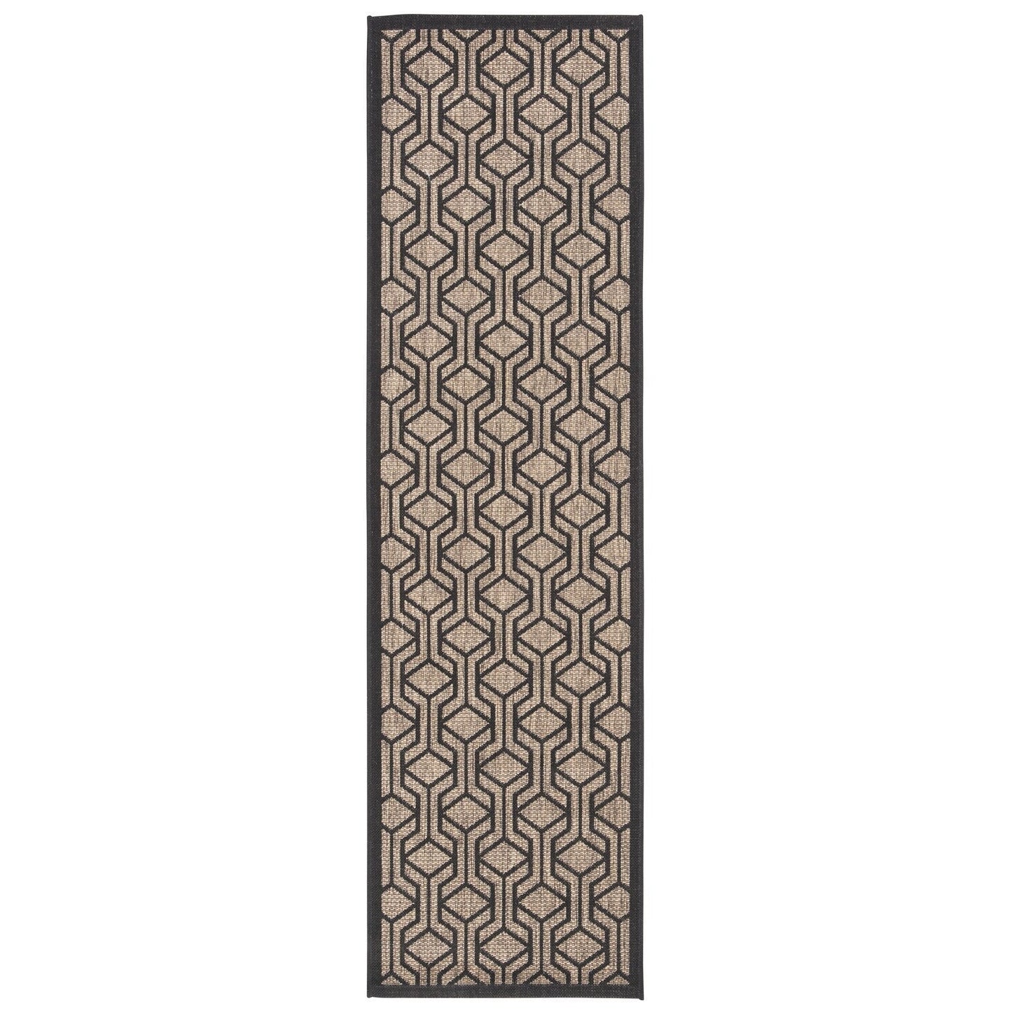 Tapis de jardin imperméable pour intérieur/extérieur SAFAVIEH Courtyard Jeanine