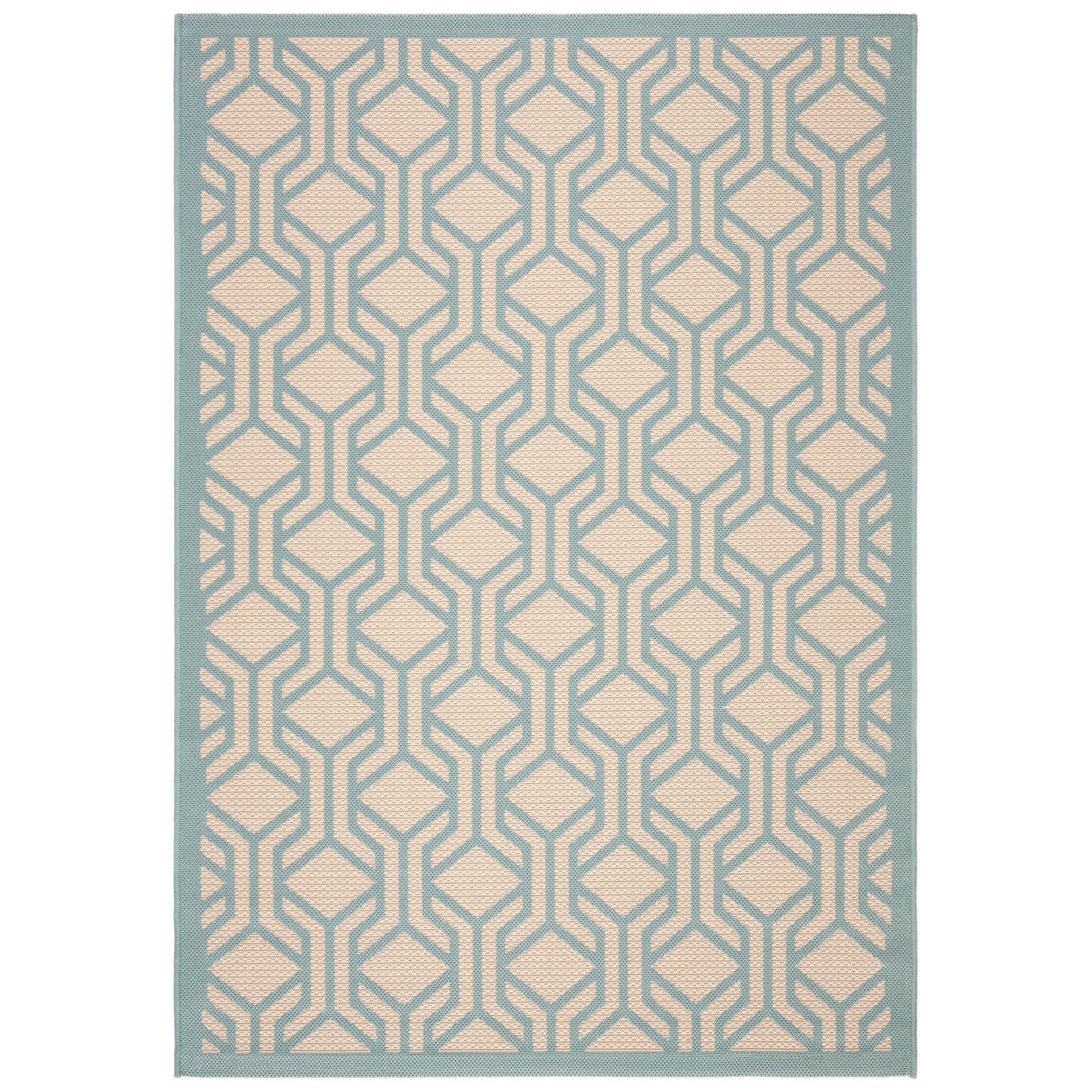 Tapis de jardin imperméable pour intérieur/extérieur SAFAVIEH Courtyard Jeanine