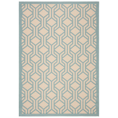 Tapis de jardin imperméable pour intérieur/extérieur SAFAVIEH Courtyard Jeanine