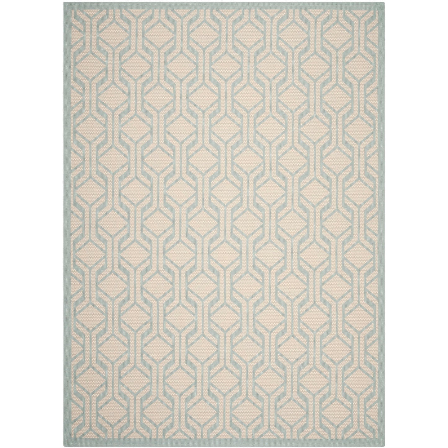 Tapis de jardin imperméable pour intérieur/extérieur SAFAVIEH Courtyard Jeanine
