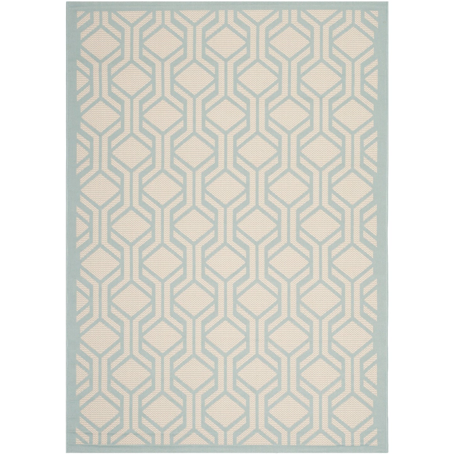 Tapis de jardin imperméable pour intérieur/extérieur SAFAVIEH Courtyard Jeanine