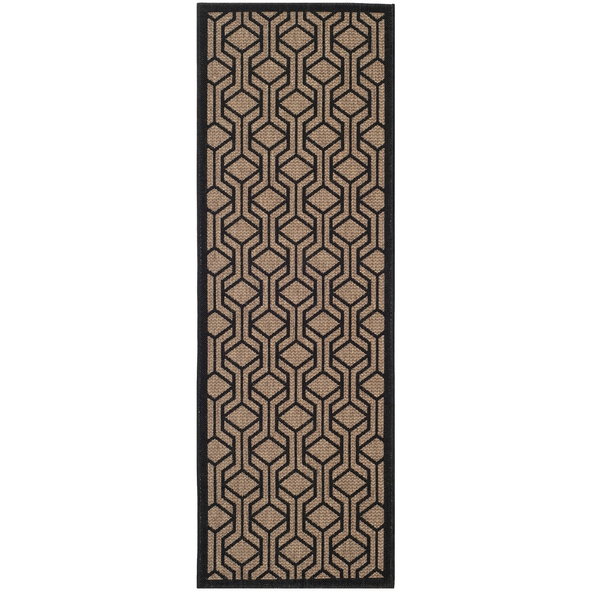 Tapis de jardin imperméable pour intérieur/extérieur SAFAVIEH Courtyard Jeanine