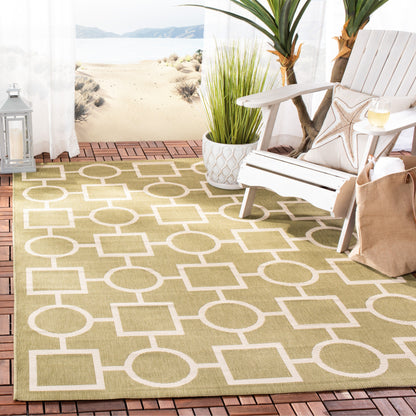 Tapis de jardin imperméable pour intérieur/extérieur SAFAVIEH Courtyard Lilya