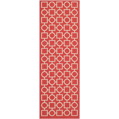 Tapis de jardin imperméable pour intérieur/extérieur SAFAVIEH Courtyard Lilya