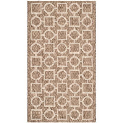Tapis de jardin imperméable pour intérieur/extérieur SAFAVIEH Courtyard Lilya