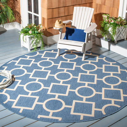 Tapis de jardin imperméable pour intérieur/extérieur SAFAVIEH Courtyard Lilya