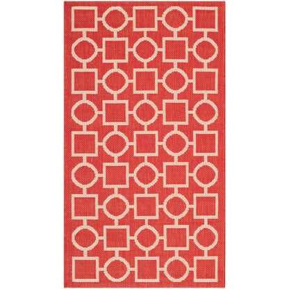 Tapis de jardin imperméable pour intérieur/extérieur SAFAVIEH Courtyard Lilya