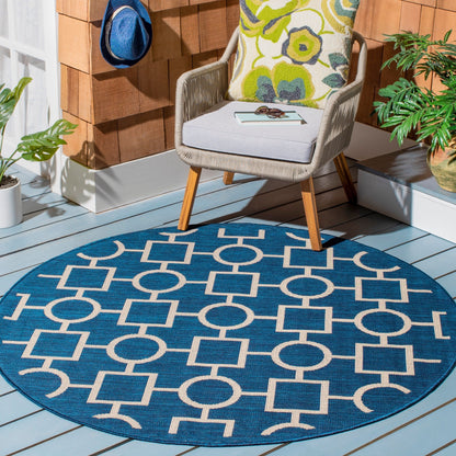 Tapis de jardin imperméable pour intérieur/extérieur SAFAVIEH Courtyard Lilya
