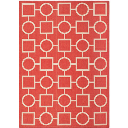 Tapis de jardin imperméable pour intérieur/extérieur SAFAVIEH Courtyard Lilya