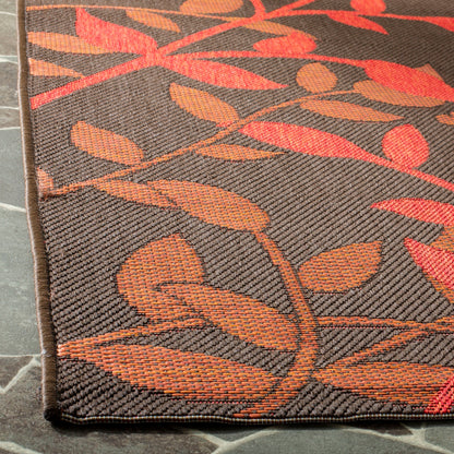 Tapis de jardin imperméable d'intérieur/extérieur SAFAVIEH Courtyard Luann Botanical