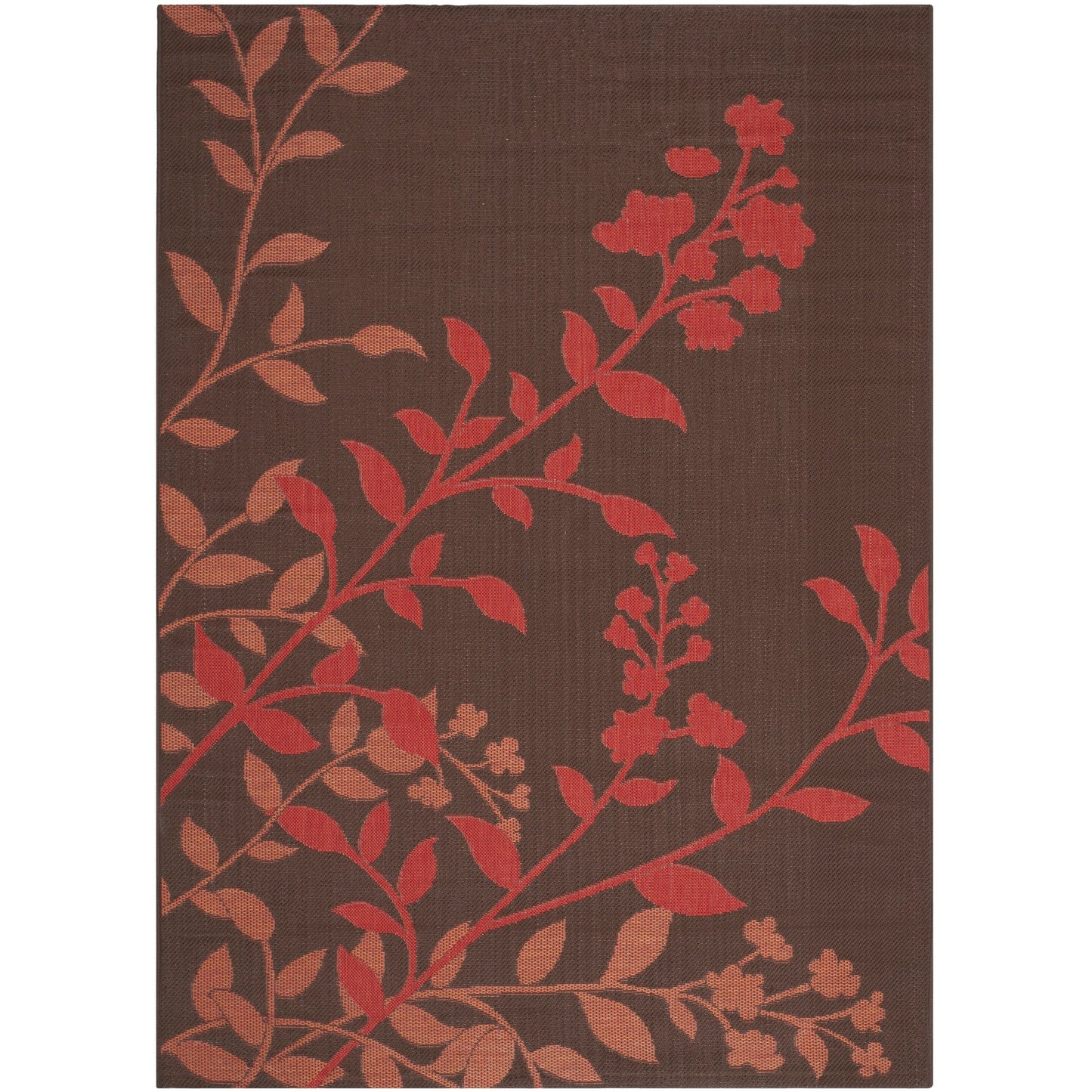 Tapis de jardin imperméable d'intérieur/extérieur SAFAVIEH Courtyard Luann Botanical