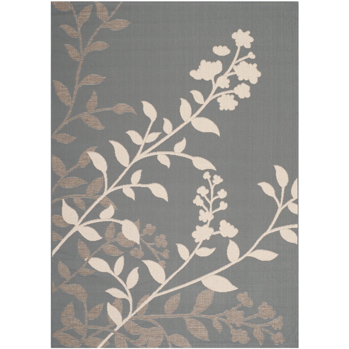 Tapis de jardin imperméable d'intérieur/extérieur SAFAVIEH Courtyard Luann Botanical