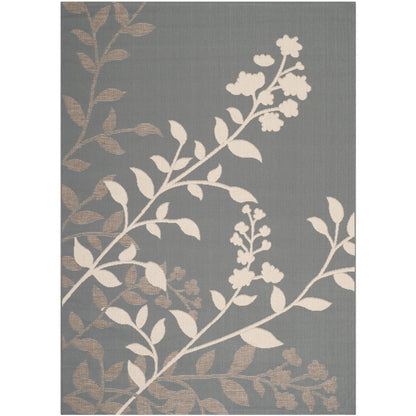 Tapis de jardin imperméable d'intérieur/extérieur SAFAVIEH Courtyard Luann Botanical