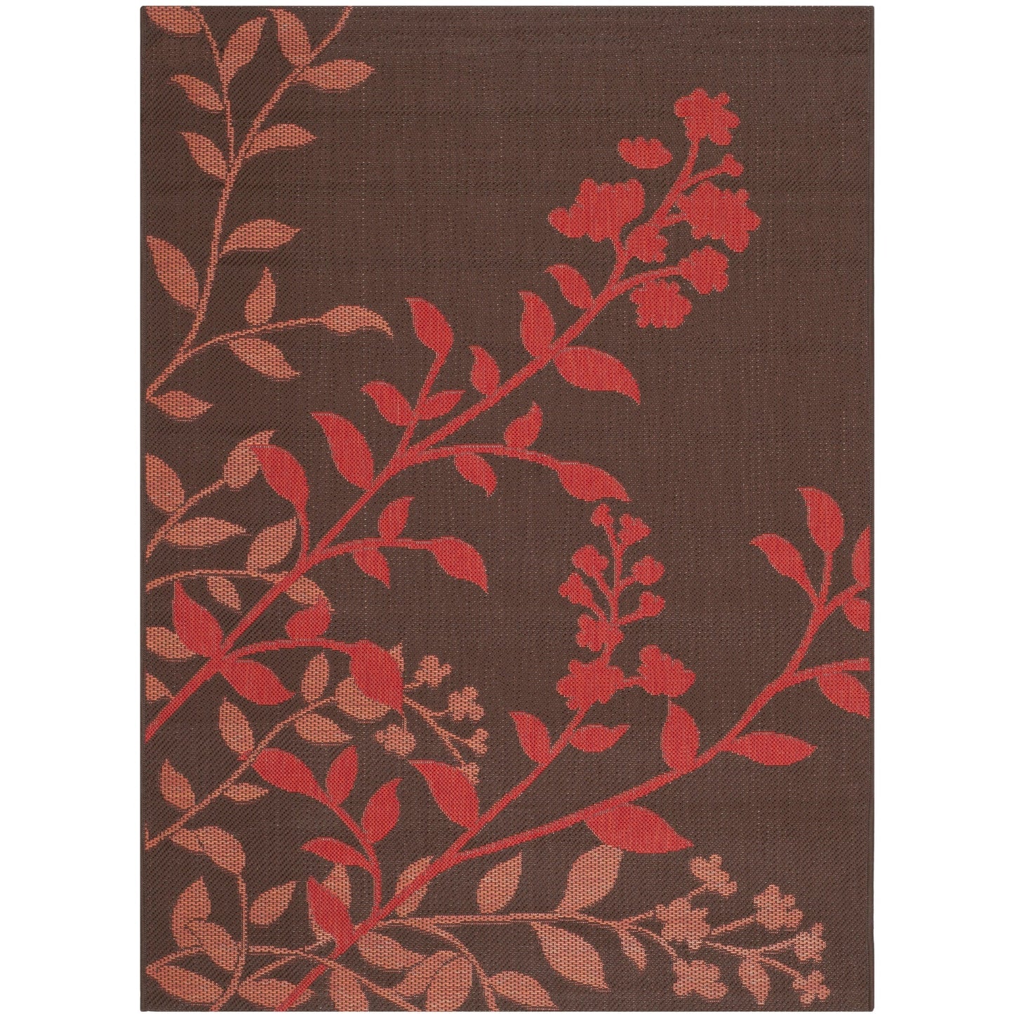 Tapis de jardin imperméable d'intérieur/extérieur SAFAVIEH Courtyard Luann Botanical