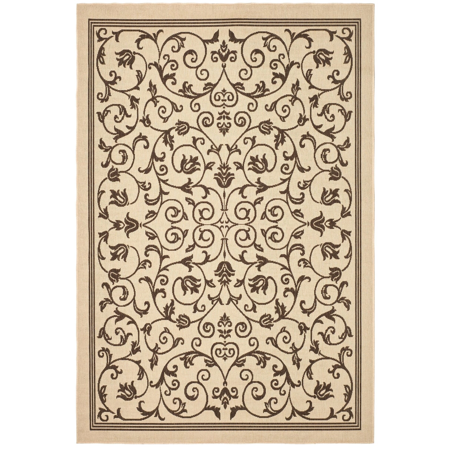 Tapis de jardin/terrasse imperméable SAFAVIEH Courtyard Miljeta