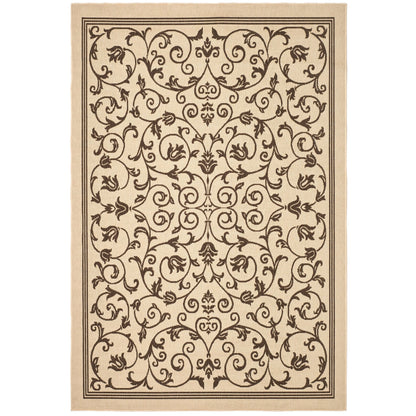 Tapis de jardin/terrasse imperméable SAFAVIEH Courtyard Miljeta