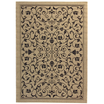 Tapis de jardin/terrasse imperméable SAFAVIEH Courtyard Miljeta