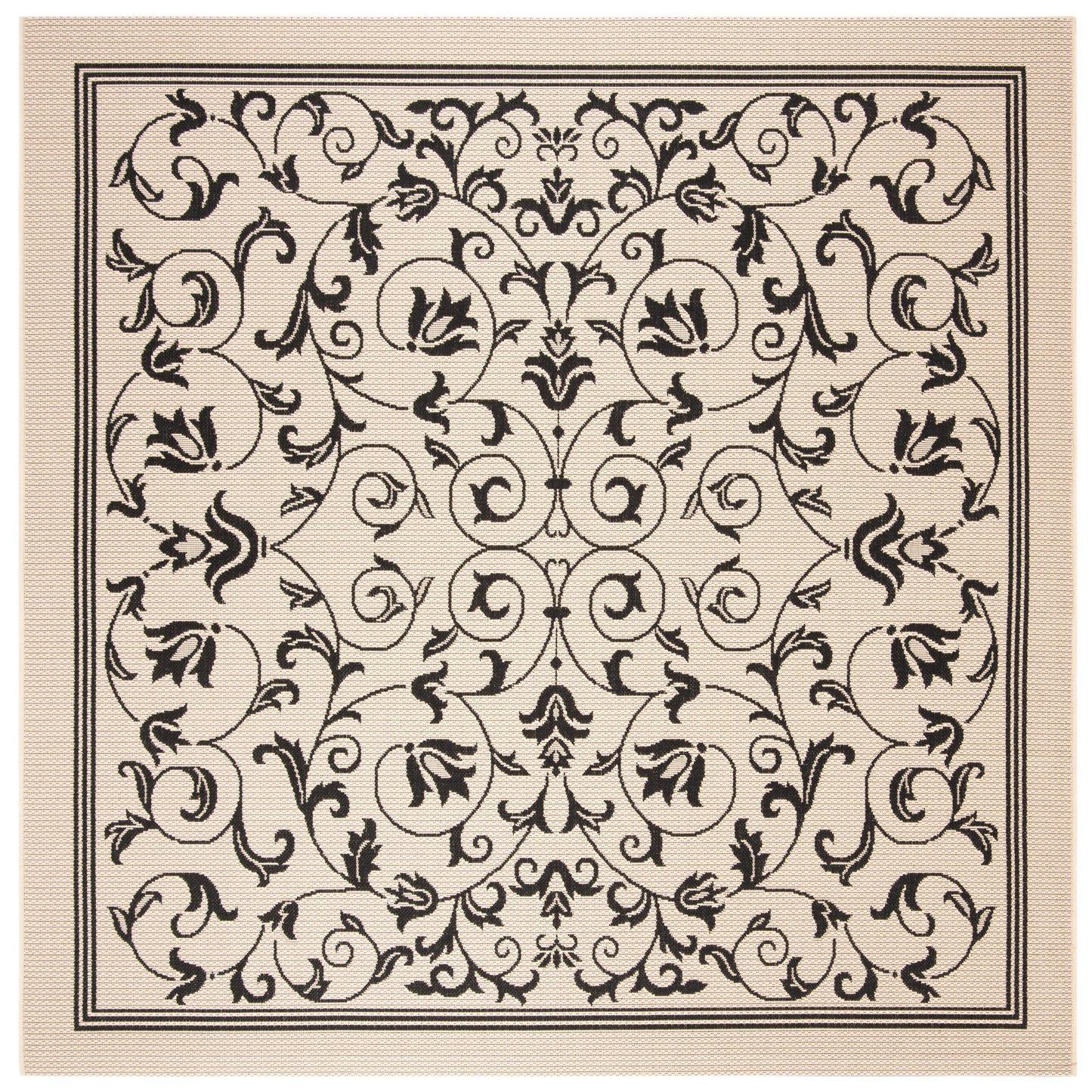 Tapis de jardin/terrasse imperméable SAFAVIEH Courtyard Miljeta