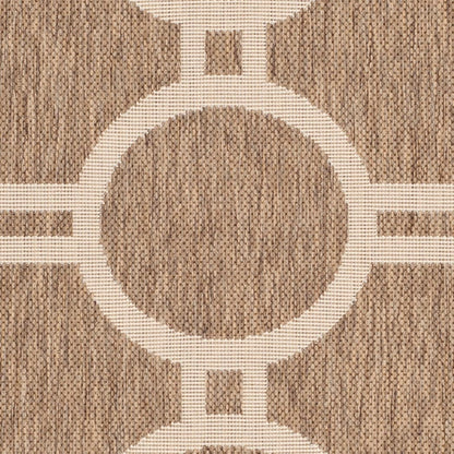 Tapis de jardin imperméable d'intérieur/extérieur SAFAVIEH Courtyard Nira