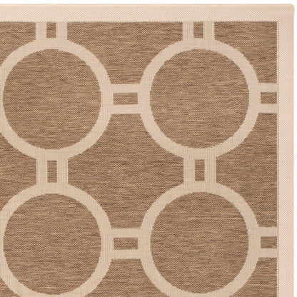 Tapis de jardin imperméable d'intérieur/extérieur SAFAVIEH Courtyard Nira