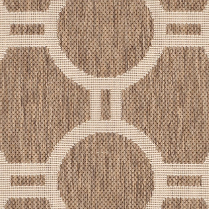 Tapis de jardin imperméable d'intérieur/extérieur SAFAVIEH Courtyard Nira