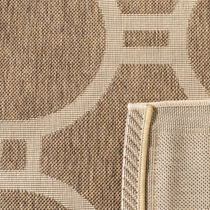 Tapis de jardin imperméable d'intérieur/extérieur SAFAVIEH Courtyard Nira