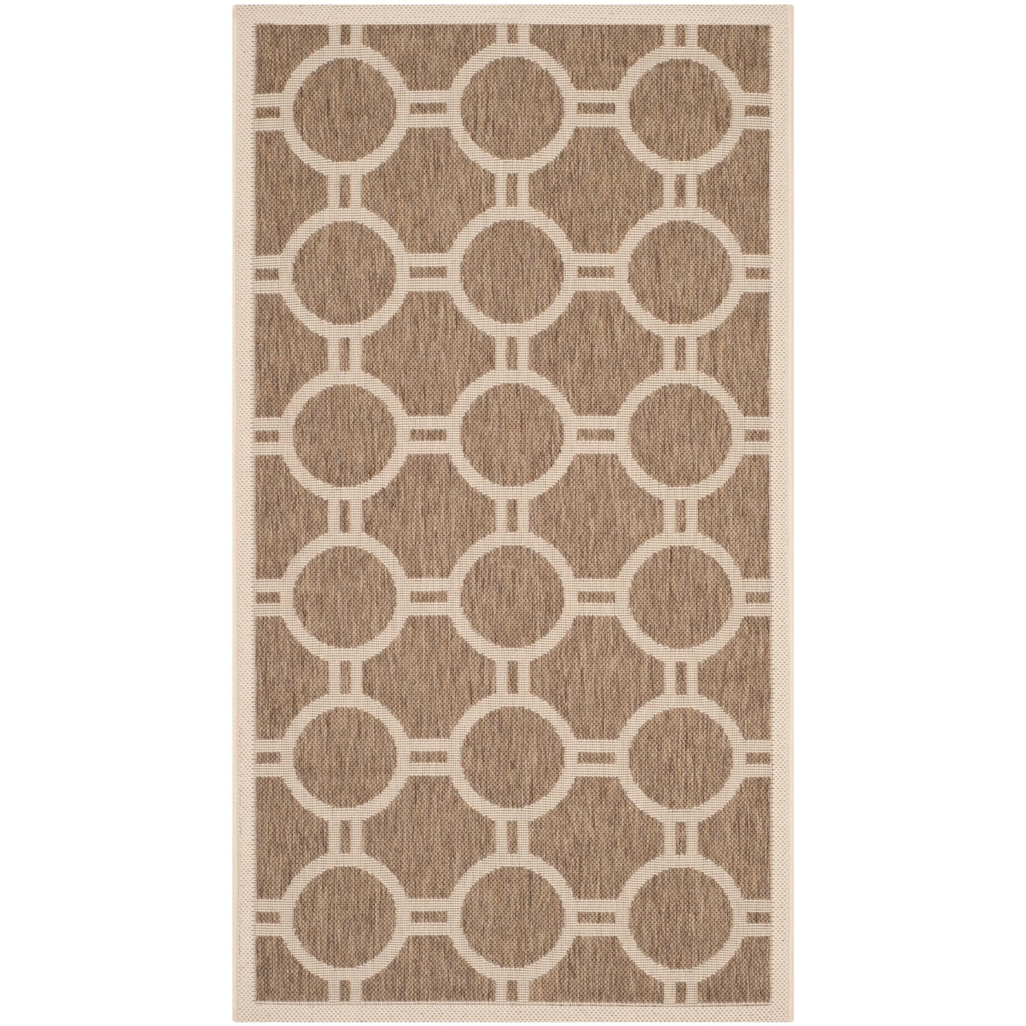 Tapis de jardin imperméable d'intérieur/extérieur SAFAVIEH Courtyard Nira