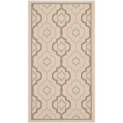 Tapis de jardin imperméable pour intérieur/extérieur SAFAVIEH Courtyard Oyvor