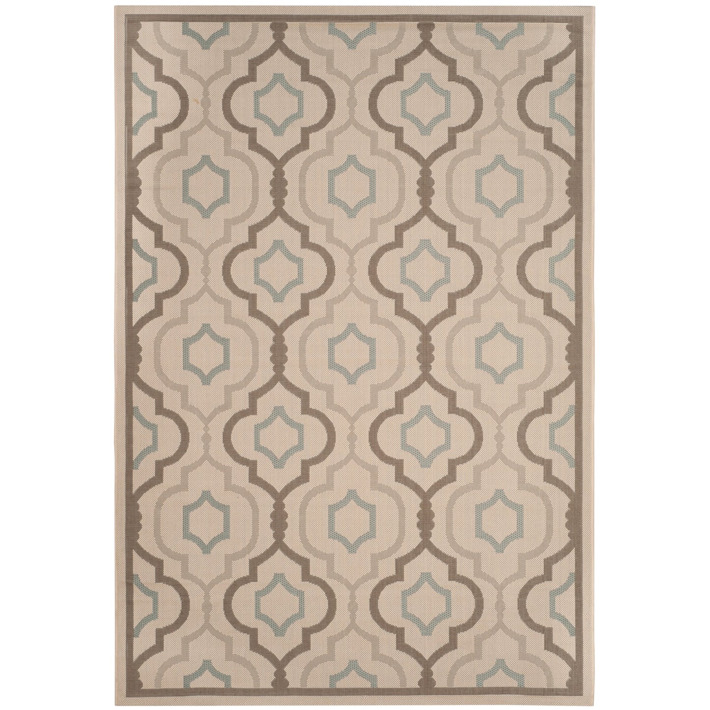 Tapis de jardin imperméable pour intérieur/extérieur SAFAVIEH Courtyard Oyvor