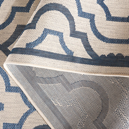 Tapis de jardin imperméable pour intérieur/extérieur SAFAVIEH Courtyard Oyvor