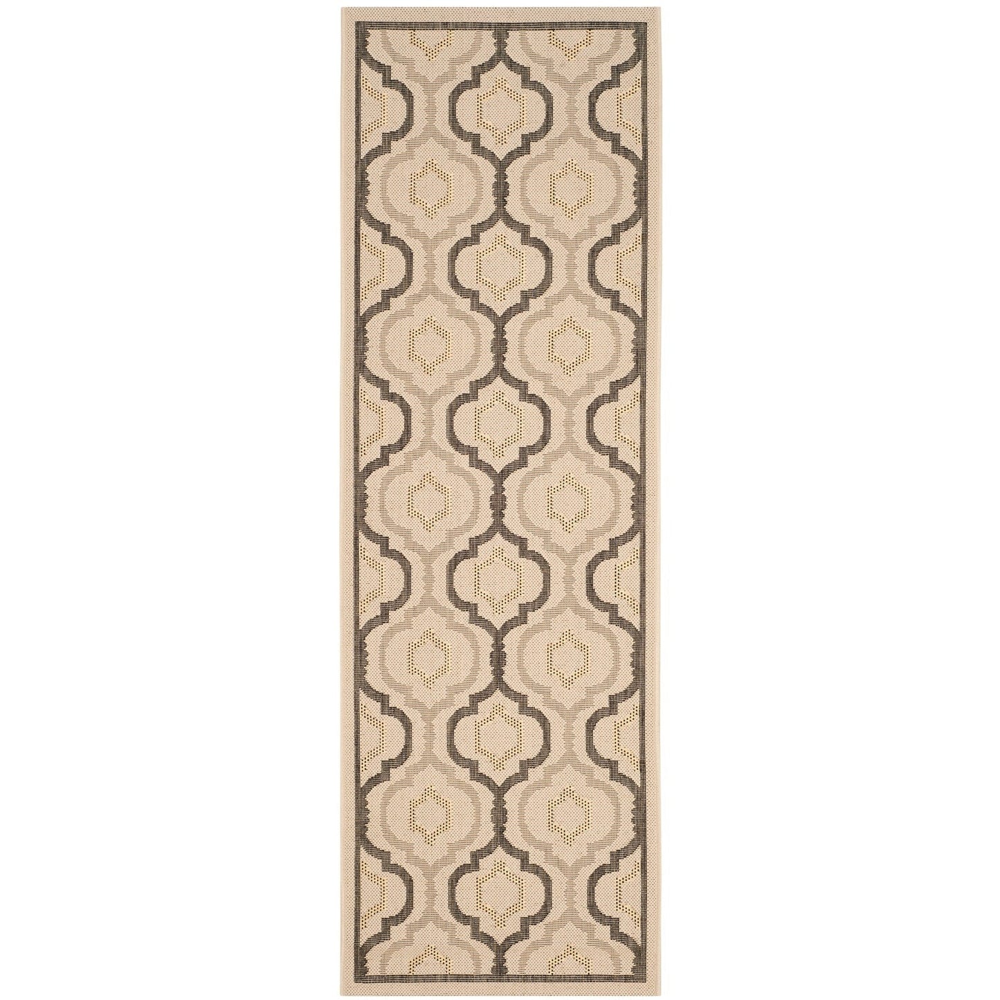 Tapis de jardin imperméable pour intérieur/extérieur SAFAVIEH Courtyard Oyvor
