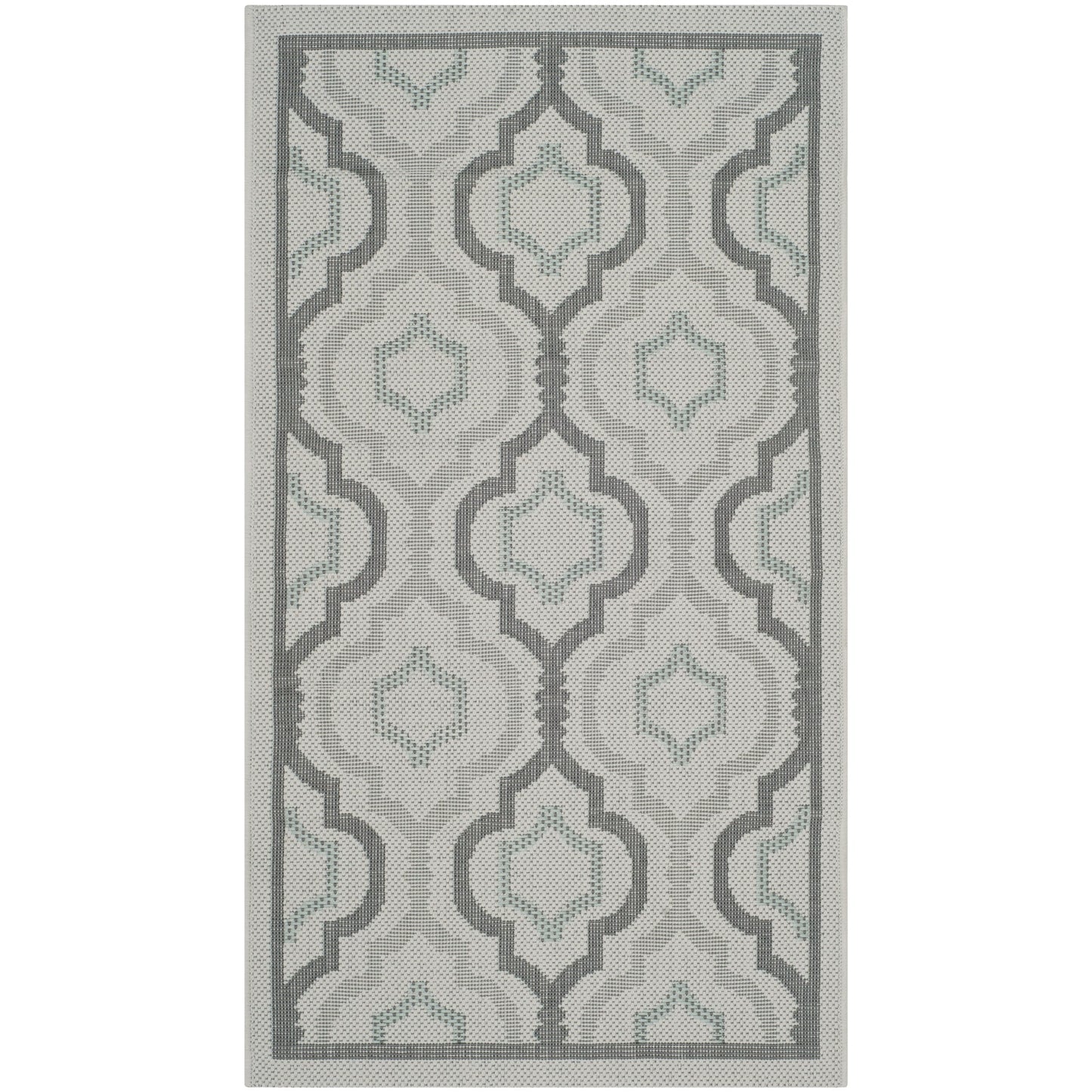 Tapis de jardin imperméable pour intérieur/extérieur SAFAVIEH Courtyard Oyvor