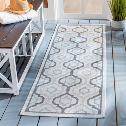 Tapis de jardin imperméable pour intérieur/extérieur SAFAVIEH Courtyard Oyvor