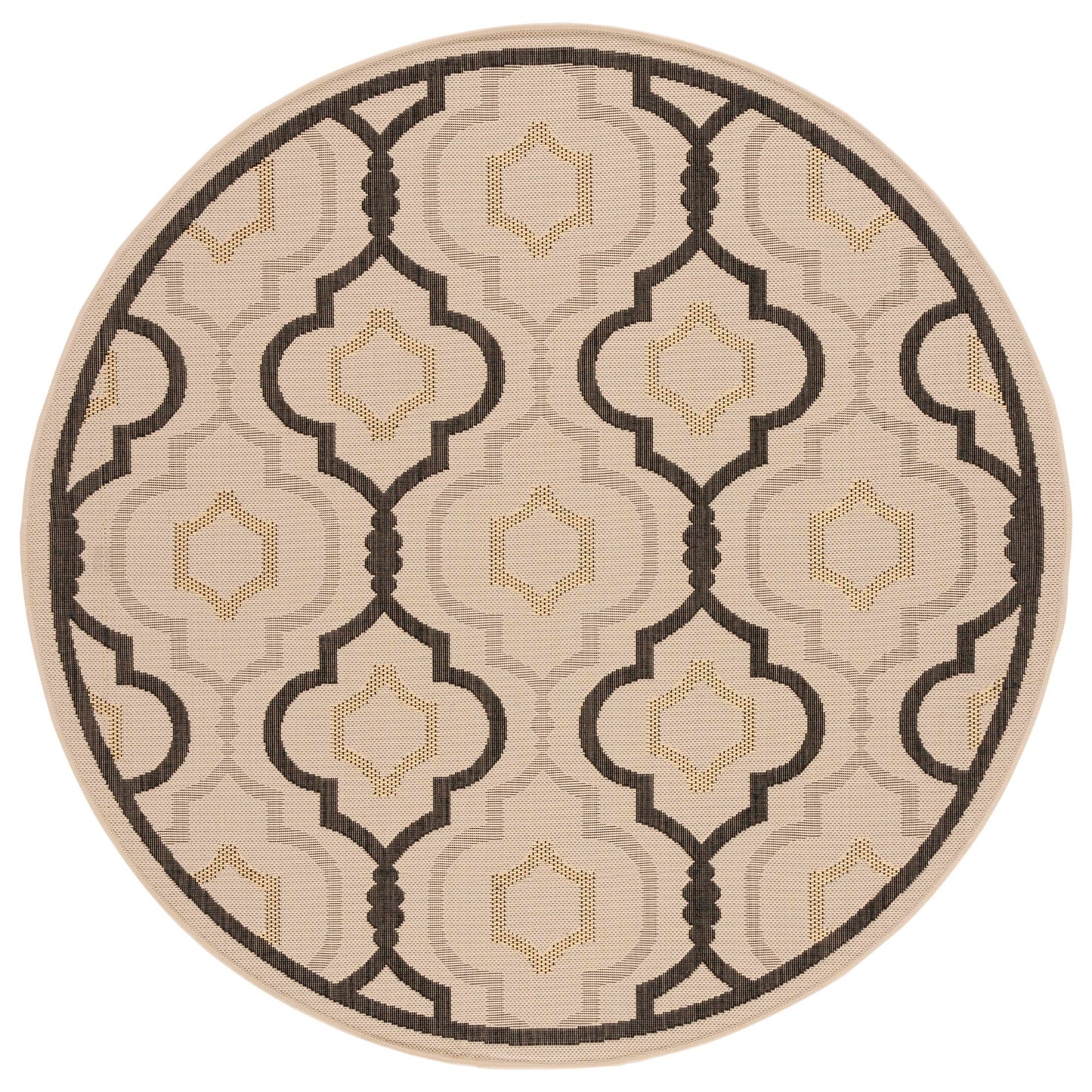Tapis de jardin imperméable pour intérieur/extérieur SAFAVIEH Courtyard Oyvor
