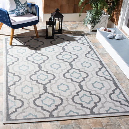 Tapis de jardin imperméable pour intérieur/extérieur SAFAVIEH Courtyard Oyvor