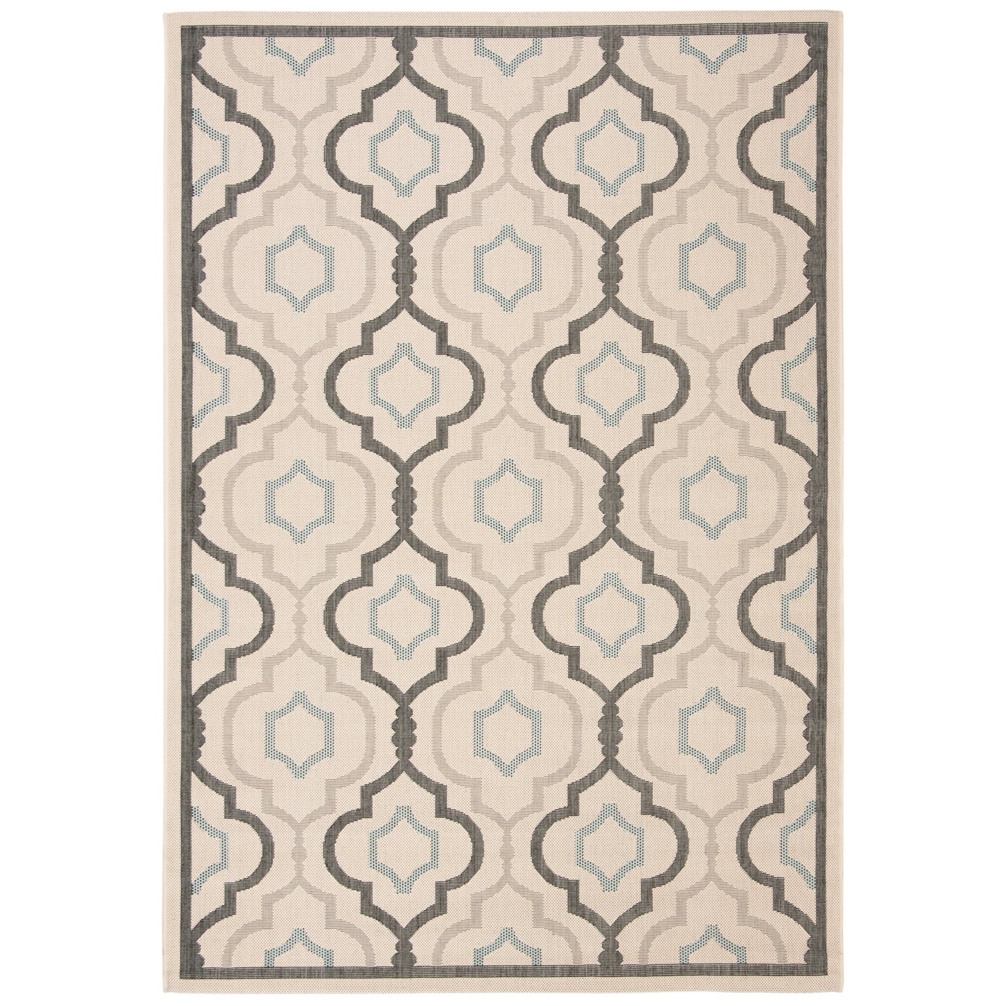 Tapis de jardin imperméable pour intérieur/extérieur SAFAVIEH Courtyard Oyvor