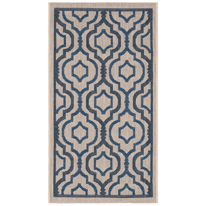 Tapis de jardin imperméable pour intérieur/extérieur SAFAVIEH Courtyard Oyvor