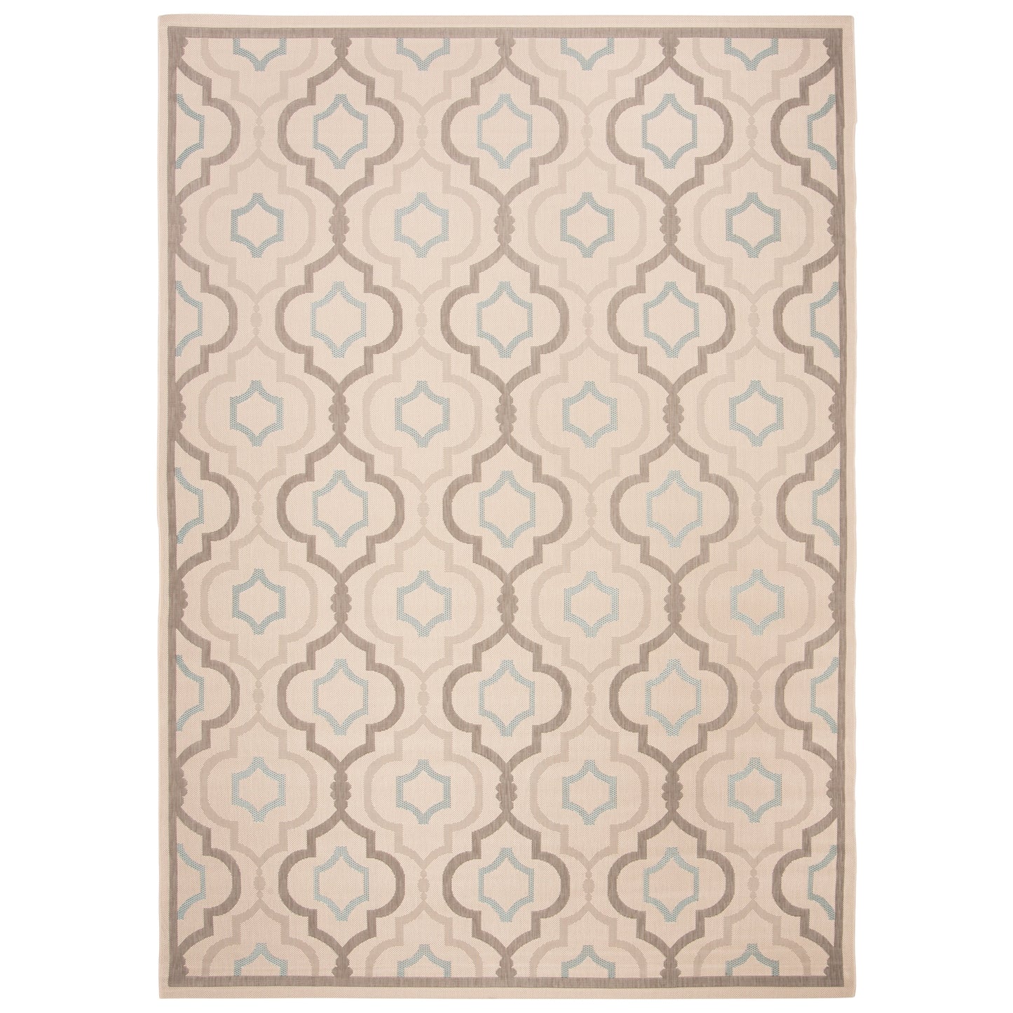 Tapis de jardin imperméable pour intérieur/extérieur SAFAVIEH Courtyard Oyvor