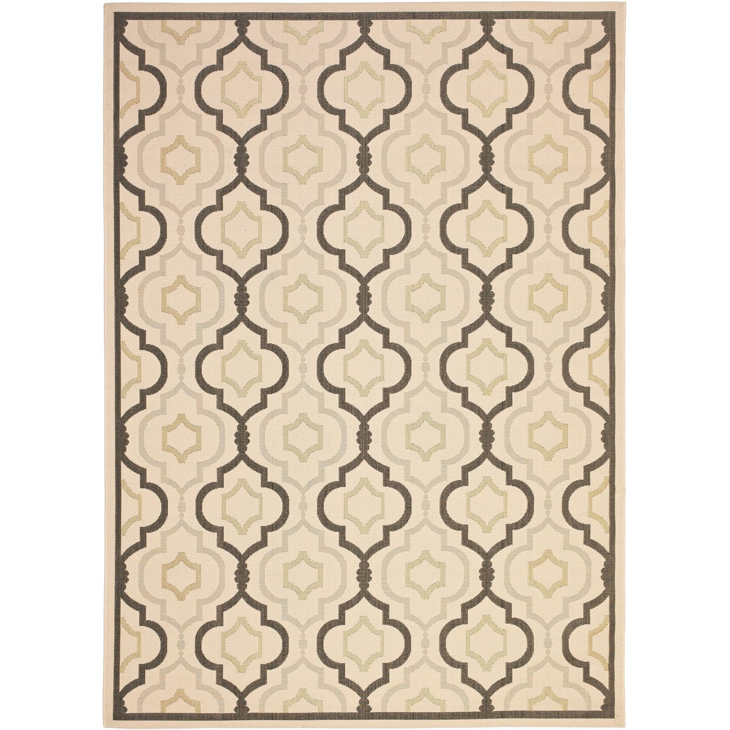 Tapis de jardin imperméable pour intérieur/extérieur SAFAVIEH Courtyard Oyvor