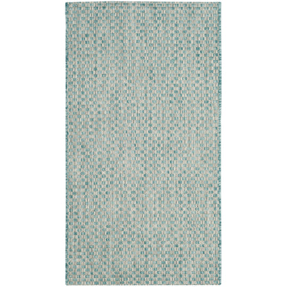 Tapis de jardin imperméable SAFAVIEH Courtyard Ragini pour intérieur/extérieur