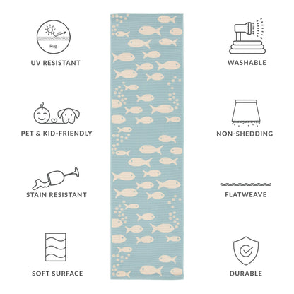 Tapis de jardin SAFAVIEH Courtyard Ragne pour intérieur/extérieur, imperméable, terrasse ou jardin.