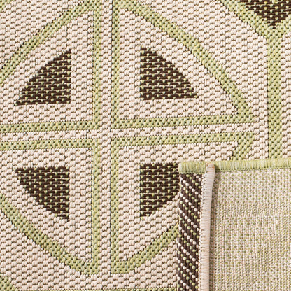 Tapis de jardin imperméable pour intérieur/extérieur SAFAVIEH Courtyard Saundra