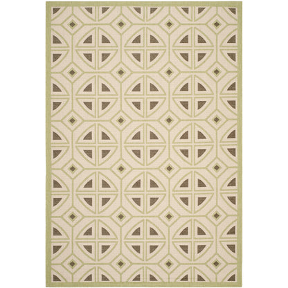 Tapis de jardin imperméable pour intérieur/extérieur SAFAVIEH Courtyard Saundra