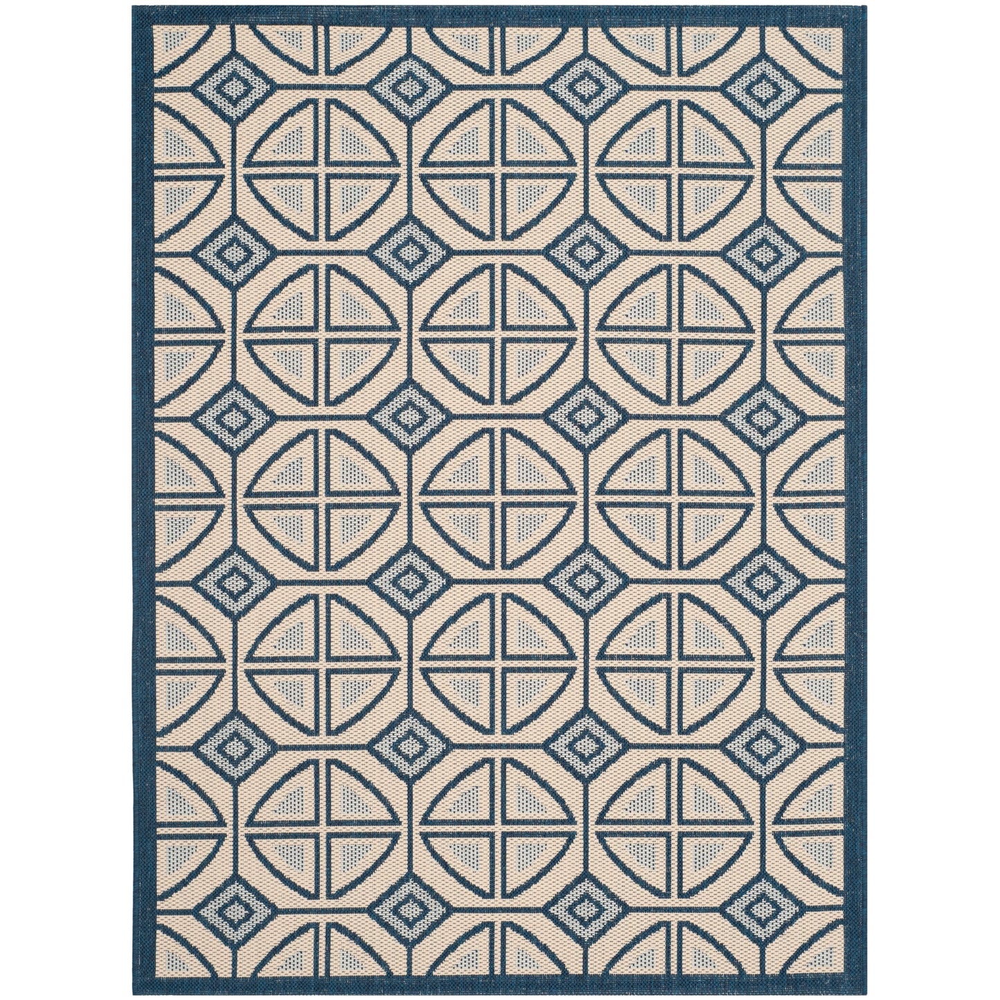 Tapis de jardin imperméable pour intérieur/extérieur SAFAVIEH Courtyard Saundra