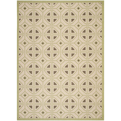 Tapis de jardin imperméable pour intérieur/extérieur SAFAVIEH Courtyard Saundra