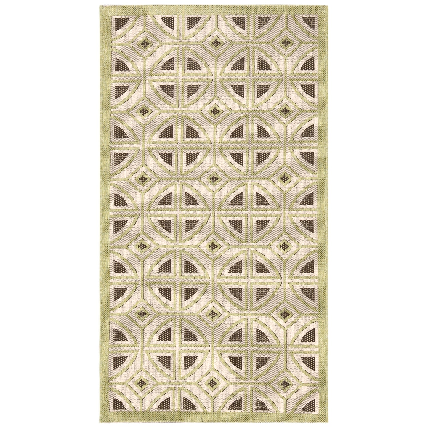 Tapis de jardin imperméable pour intérieur/extérieur SAFAVIEH Courtyard Saundra