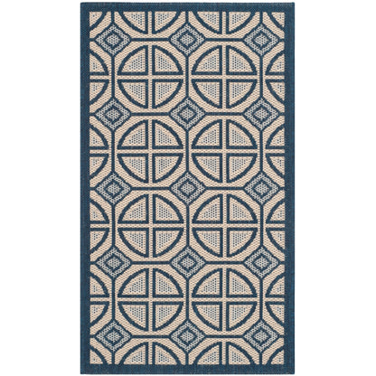 Tapis de jardin imperméable pour intérieur/extérieur SAFAVIEH Courtyard Saundra