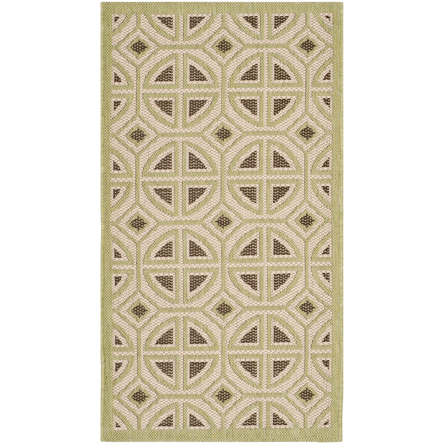 Tapis de jardin imperméable pour intérieur/extérieur SAFAVIEH Courtyard Saundra