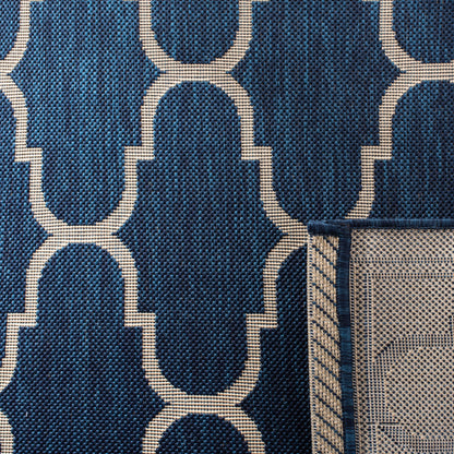 Tapis de patio imperméable en treillis SAFAVIEH Courtyard Sufia