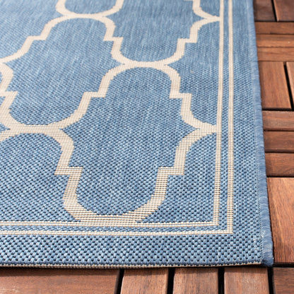 Tapis de patio imperméable en treillis SAFAVIEH Courtyard Sufia
